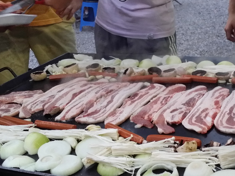 무제한 삼겹살 백반 패키지