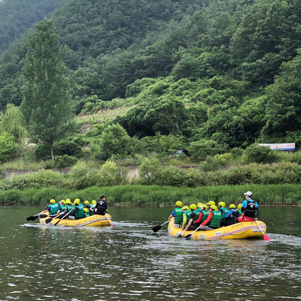동강 래프팅